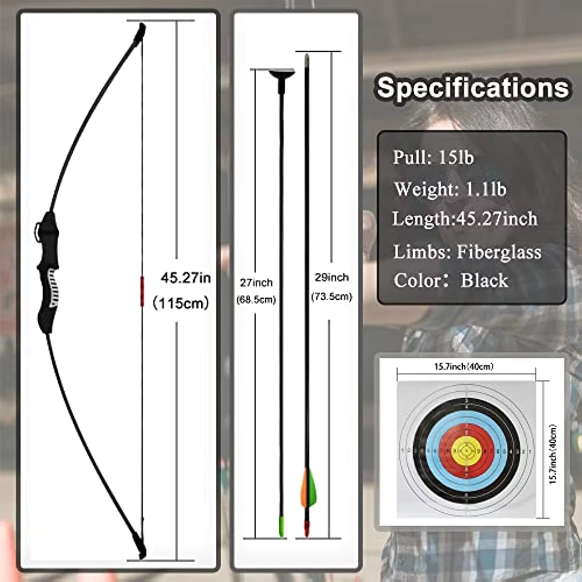 Archery Bow and Arrow Sets