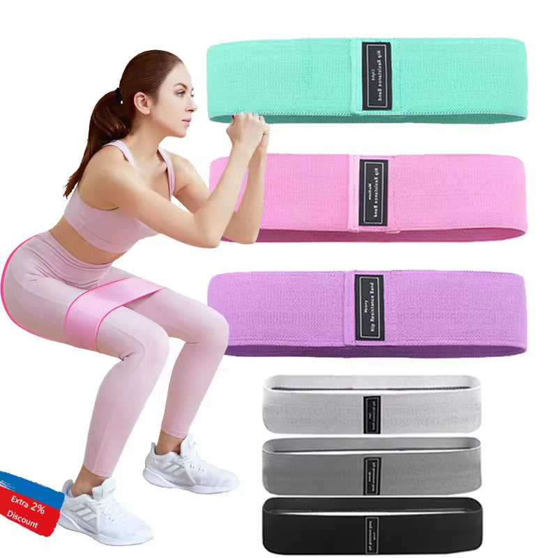 Fitness Resistance Band Buttocks